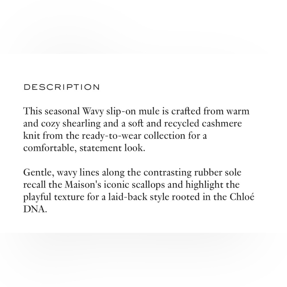 Authentic Chloe multi brown wavy slides Size 8 - Picture 6 of 8